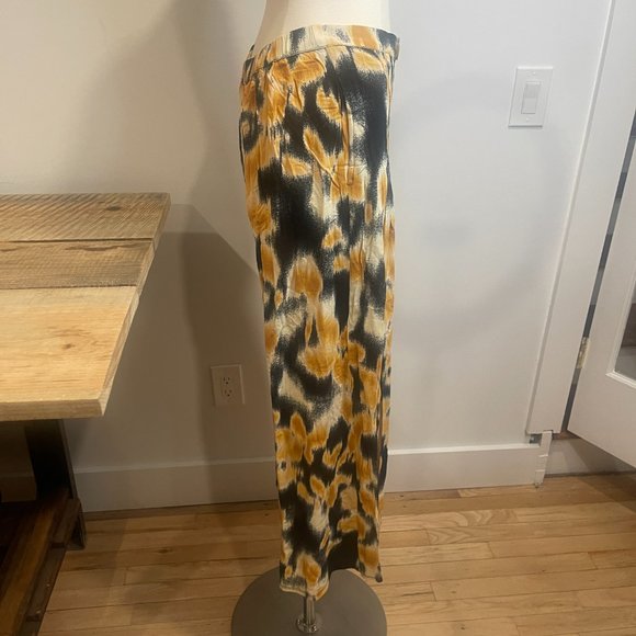 044 Free People x Revolve Bali Wild Child Pleated Pant in Night Combo Size XS - Picture 7 of 9